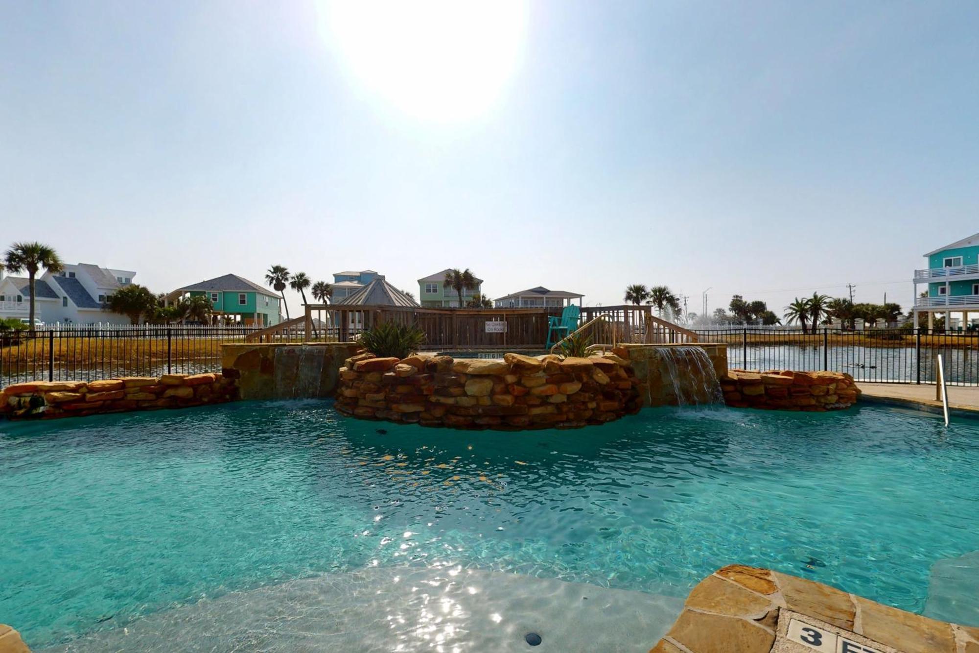 Bella Vista & Four Winds House Villa Mustang Beach Buitenkant foto