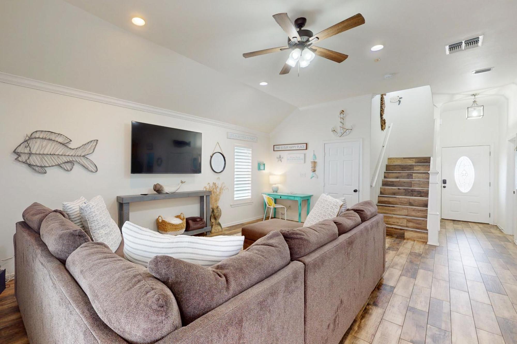 Bella Vista & Four Winds House Villa Mustang Beach Buitenkant foto